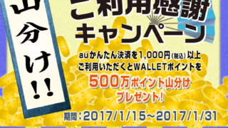 500万ポイント山分け